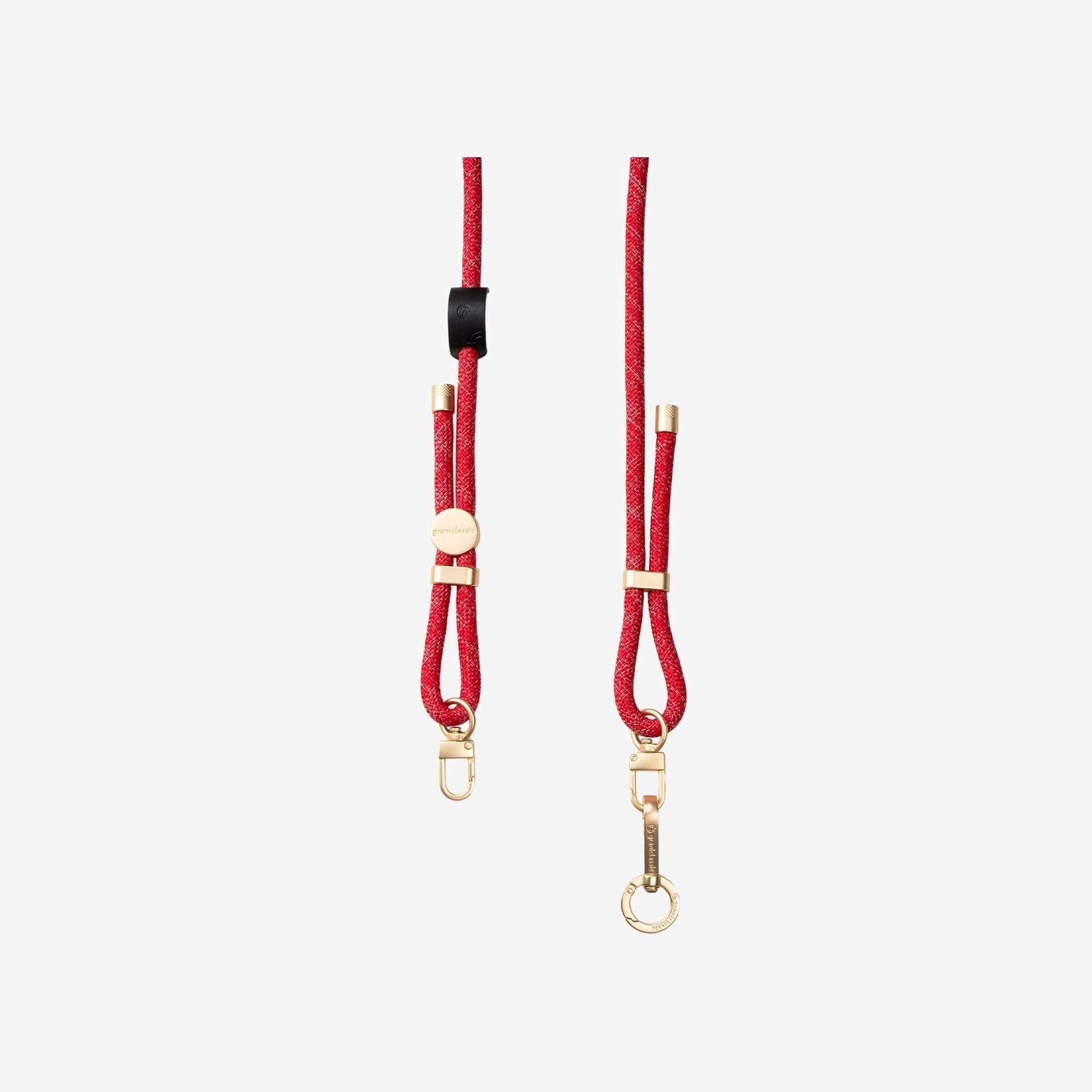 繩來運轉 Velvet Strap - 手機掛繩 - 藏藍斜紋
