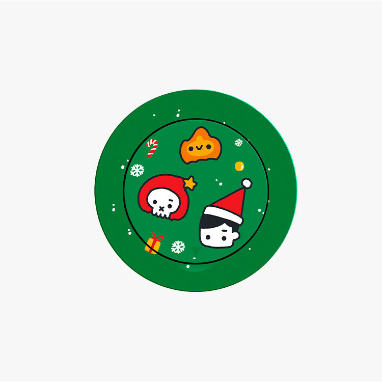 很好握 AirGrip Stand - 超薄隱形指環支架 - 無謂君聯名款 - 聖誕開趴 #AGS00386