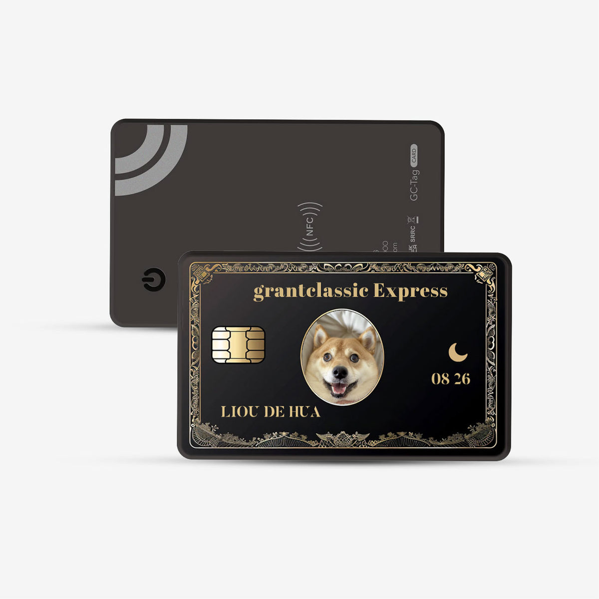 GC-Tag 找得到-卡片式客製化-專屬黑卡 #GCT00654 — 圖 1 | grantclassic
