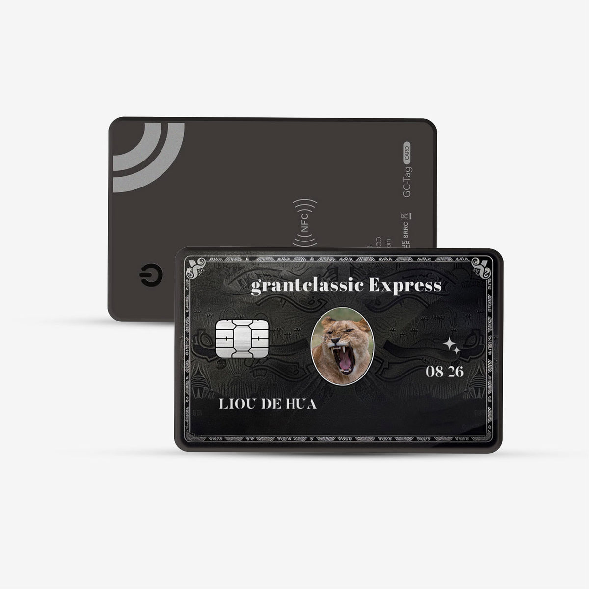 GC-Tag 找得到-卡片式客製化-專屬銀卡 #GCT00655 — 圖 1 | grantclassic