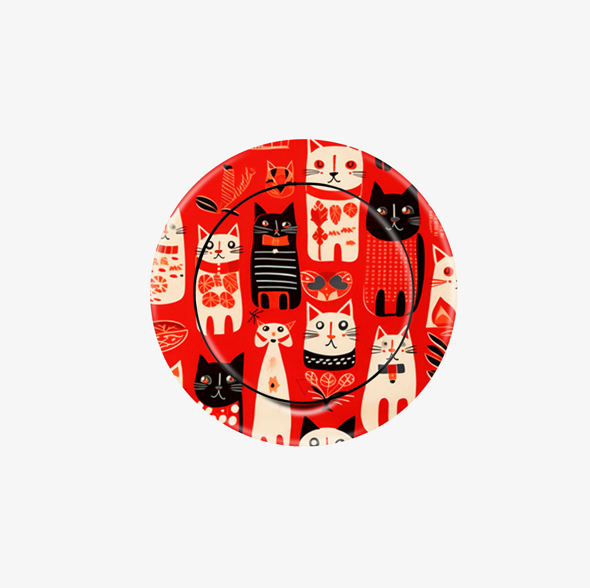 很好握 AirGrip Stand -超薄隱形指環支架設計款 - 福氣喵喵 #AGS00410