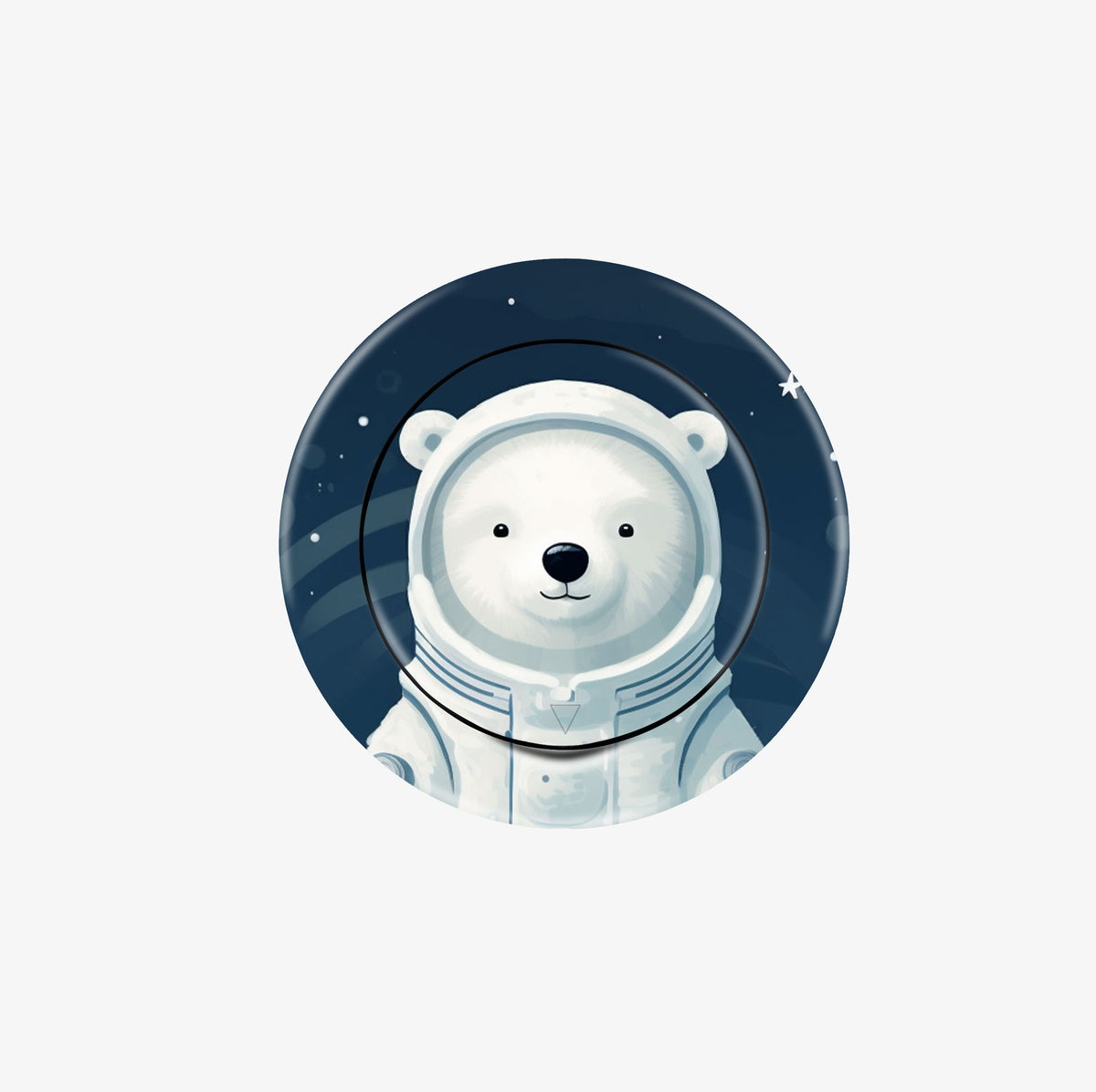 很好握 AirGrip Stand -超薄隱形指環支架設計款-太空小白熊#AGS00402