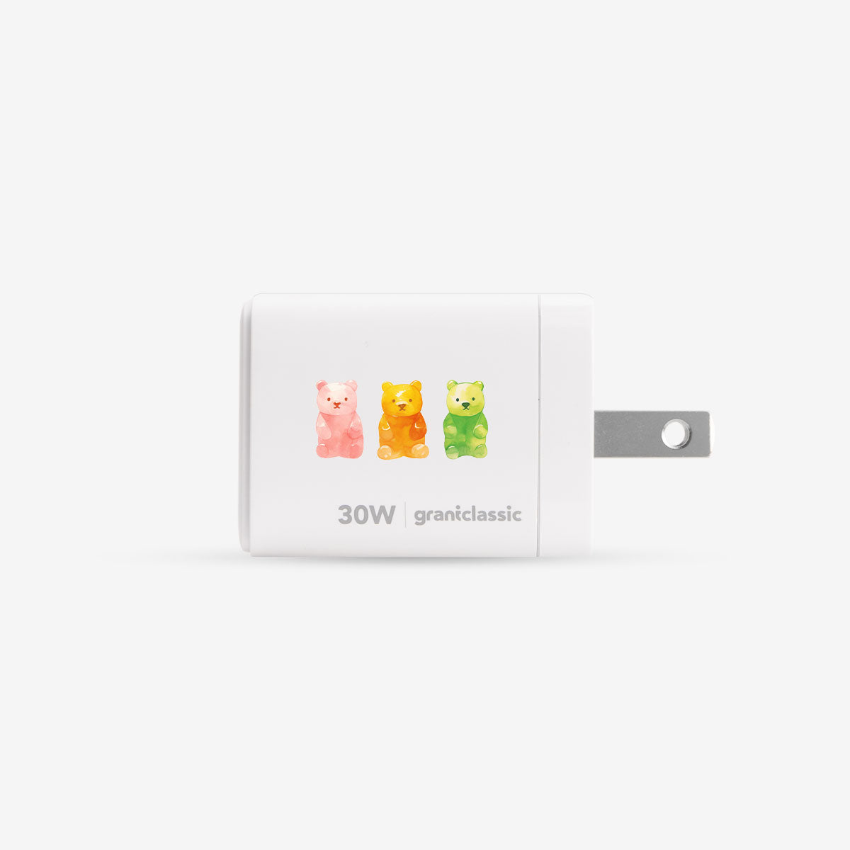 充滿快樂 ApexVolt PD30W GanUltra 設計款充電器 - 小熊軟糖派對 #APV00093