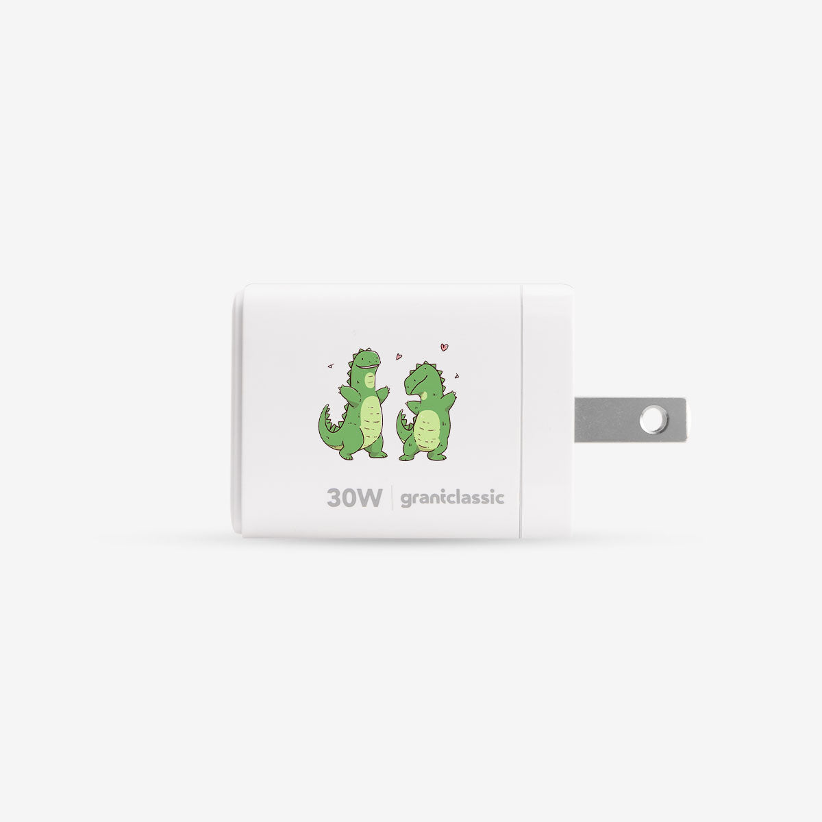 充滿快樂 ApexVolt PD30W GanUltra 設計款充電器 - 恐龍咚ㄘ咚 #APV00558