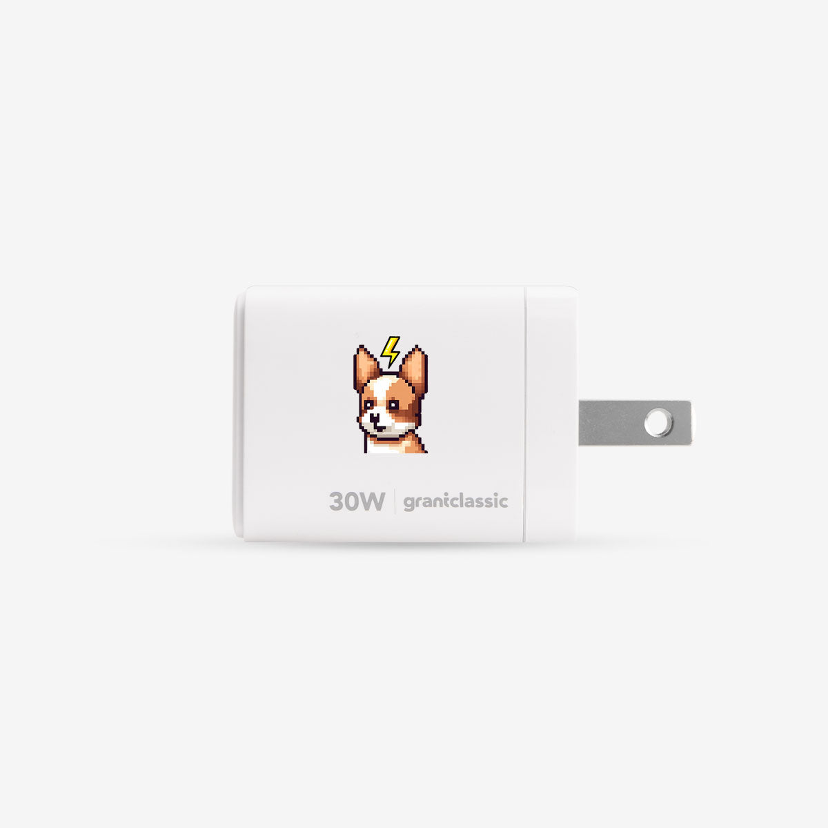 充滿快樂 ApexVolt PD30W GanUltra 設計款充電器 - 充滿電力汪 #APV00565