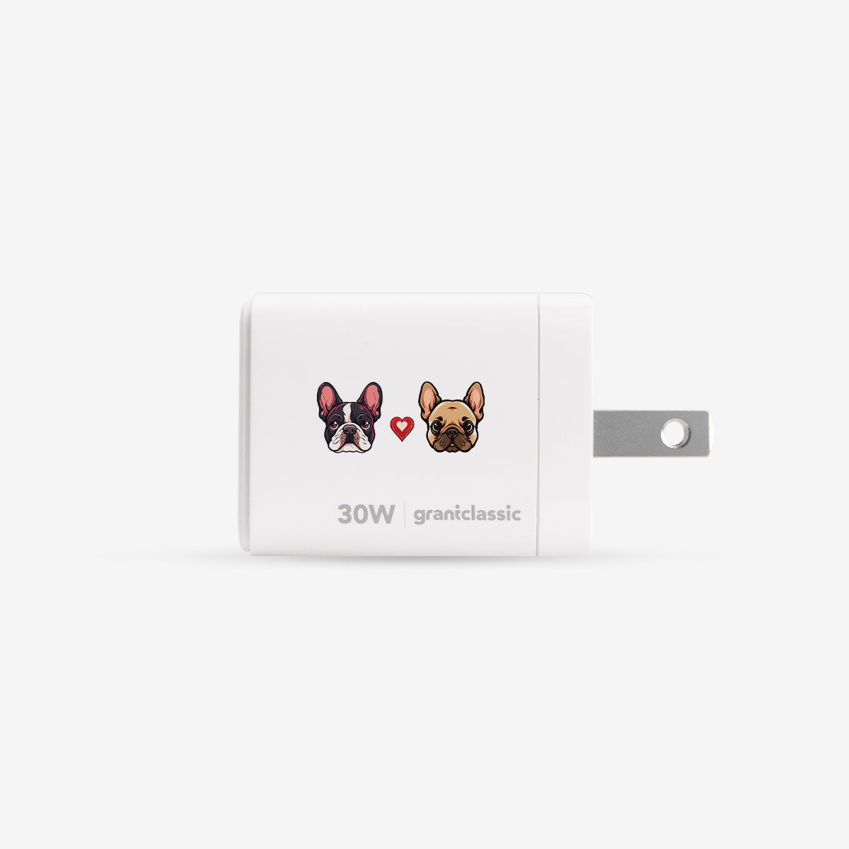 充滿快樂 ApexVolt PD30W GanUltra 設計款充電器 - 法鬥相親相愛 #APV00555