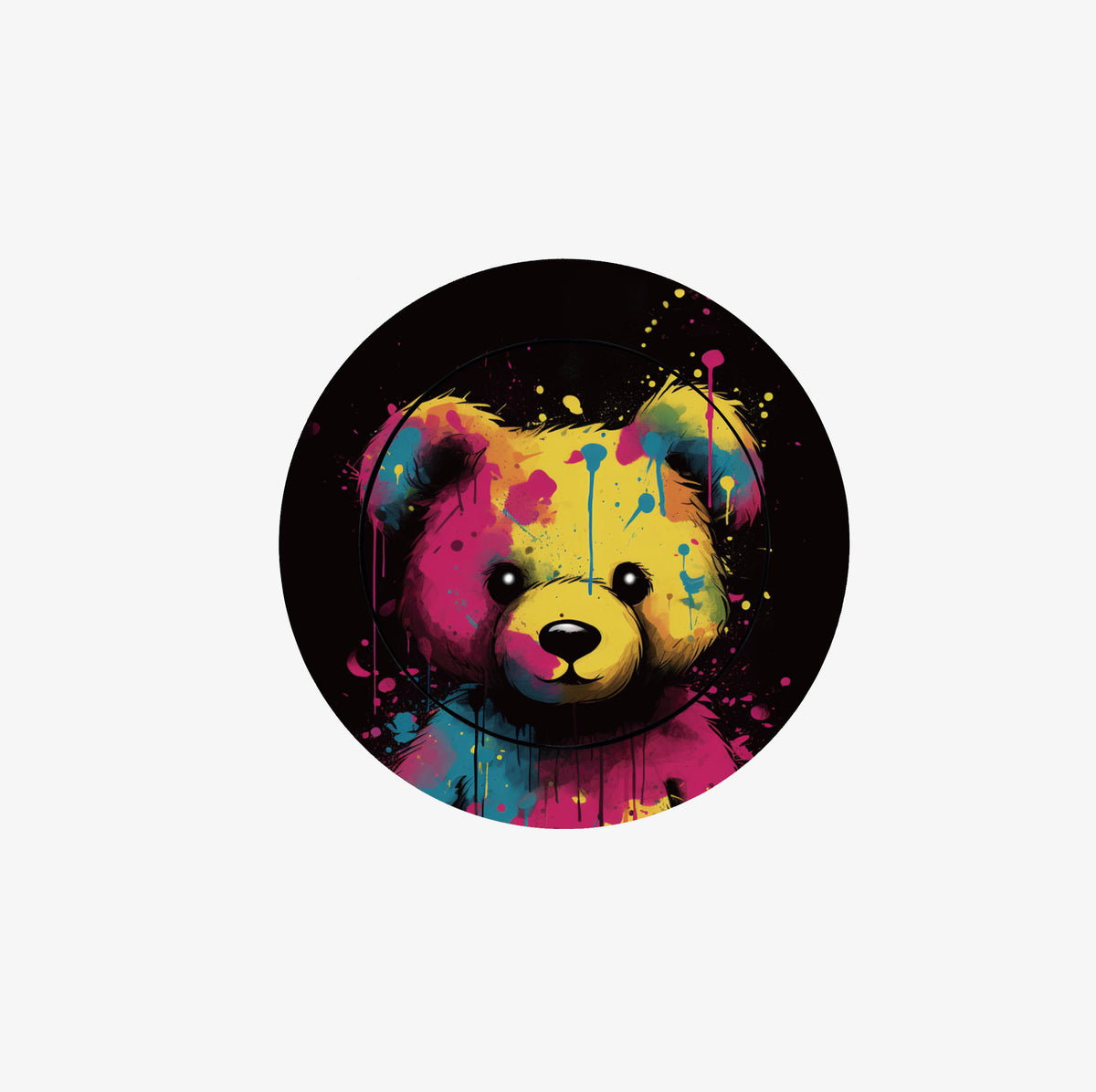 很好握 AirGrip Stand -超薄隱形指環支架設計款-壞壞泰迪熊#AGS00264