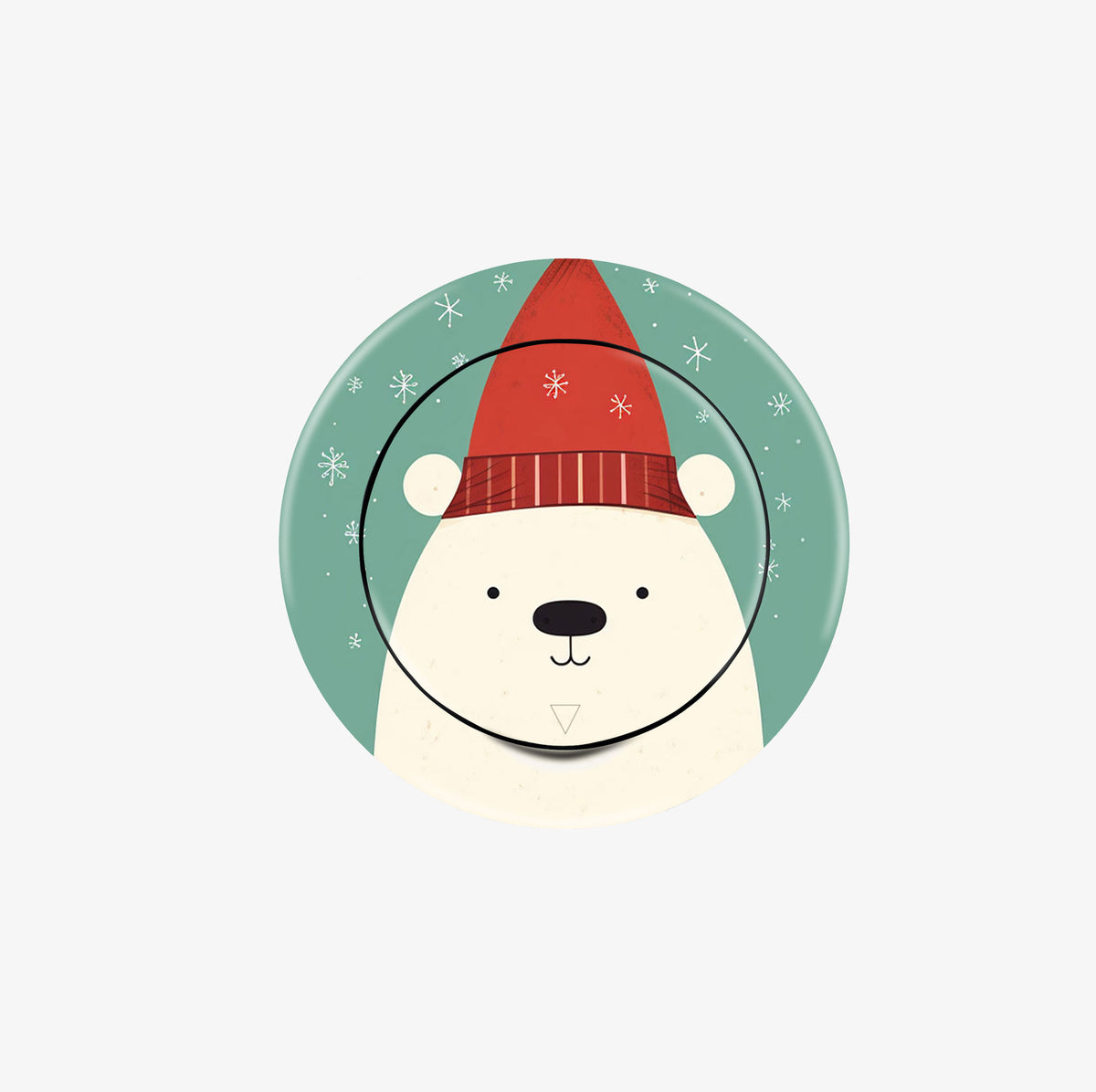 很好握 AirGrip Stand -超薄隱形指環支架設計款-冬天熊麻糬#AGS00372