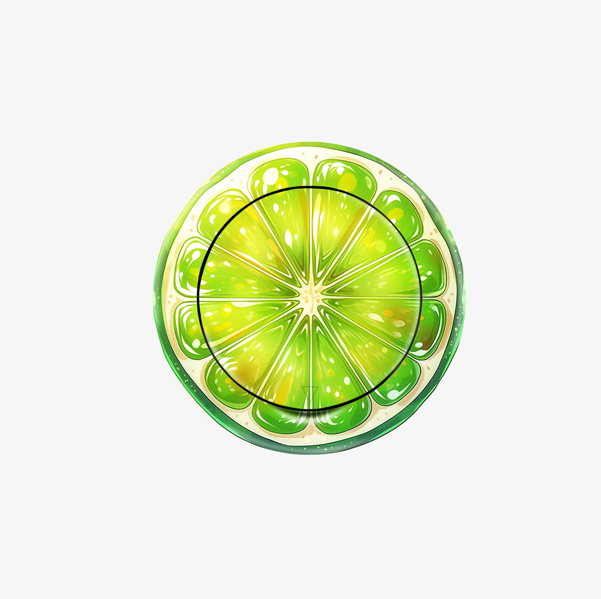 很好握 AirGrip Stand -超薄隱形指環支架設計款-綠檸檬果肉#AGS00405