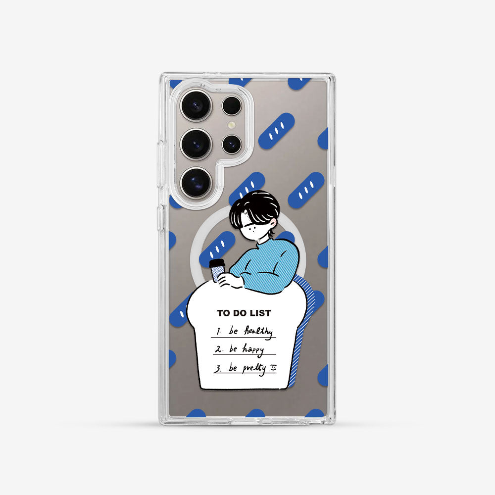 Galaxy S系列 亮晶晶 Crystal 手機殼 - 小室插畫聯名款 - TO DO LIST #CAS00325 — 圖 2 | grantclassic