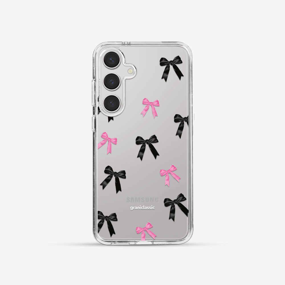 Galaxy S24 亮晶晶-Crystal 設計款手機殼 - 蝴蝶結blackpink #CAS00625 — 圖 2 | grantclassic