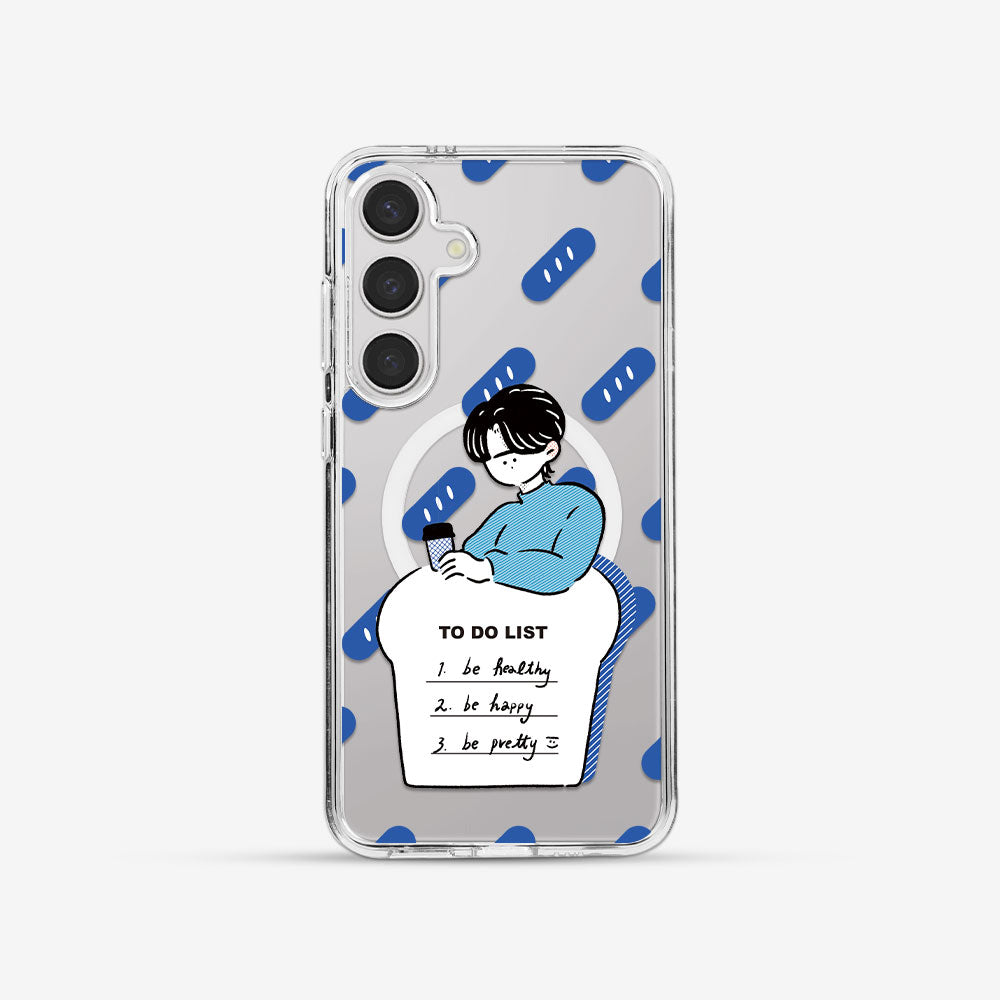 Galaxy S系列 亮晶晶 Crystal 手機殼 - 小室插畫聯名款 - TO DO LIST #CAS00325 — 圖 1 | grantclassic