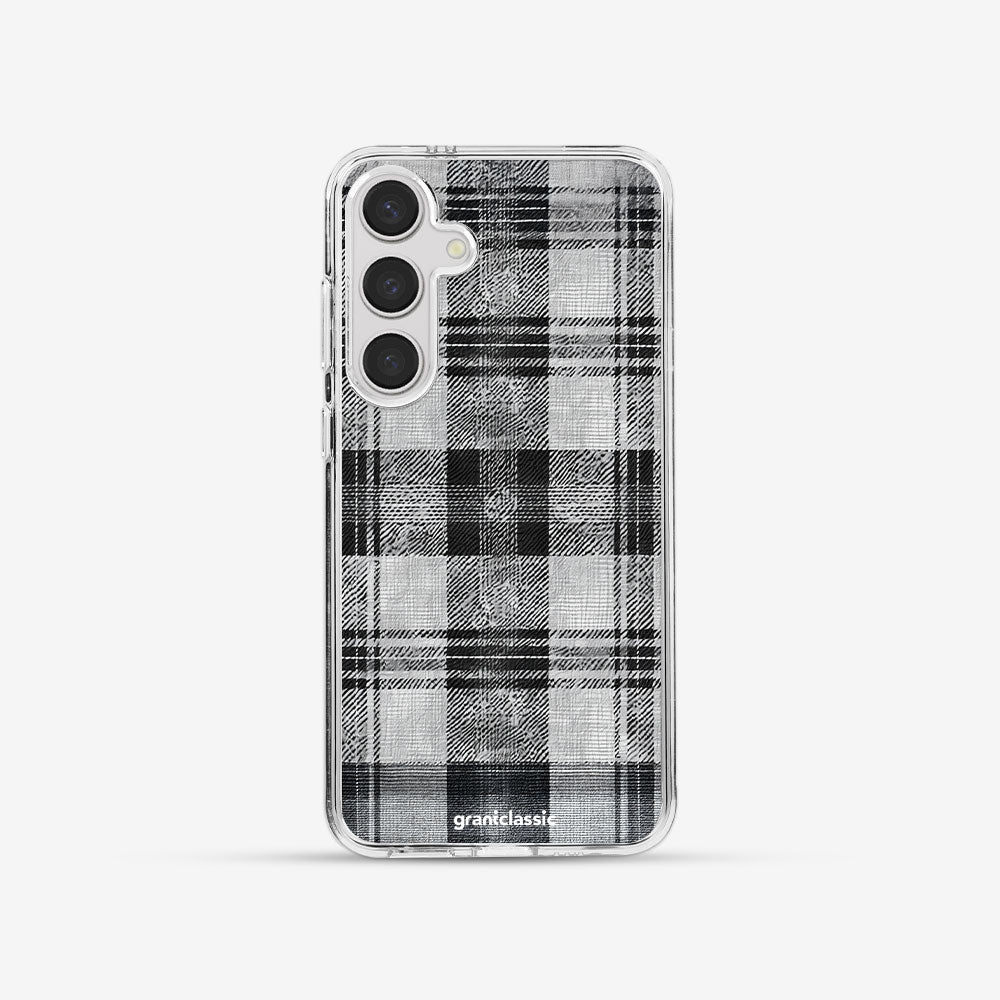 Galaxy A系列 亮晶晶 Crystal 手機殼 - 灰濛格#CAS00672