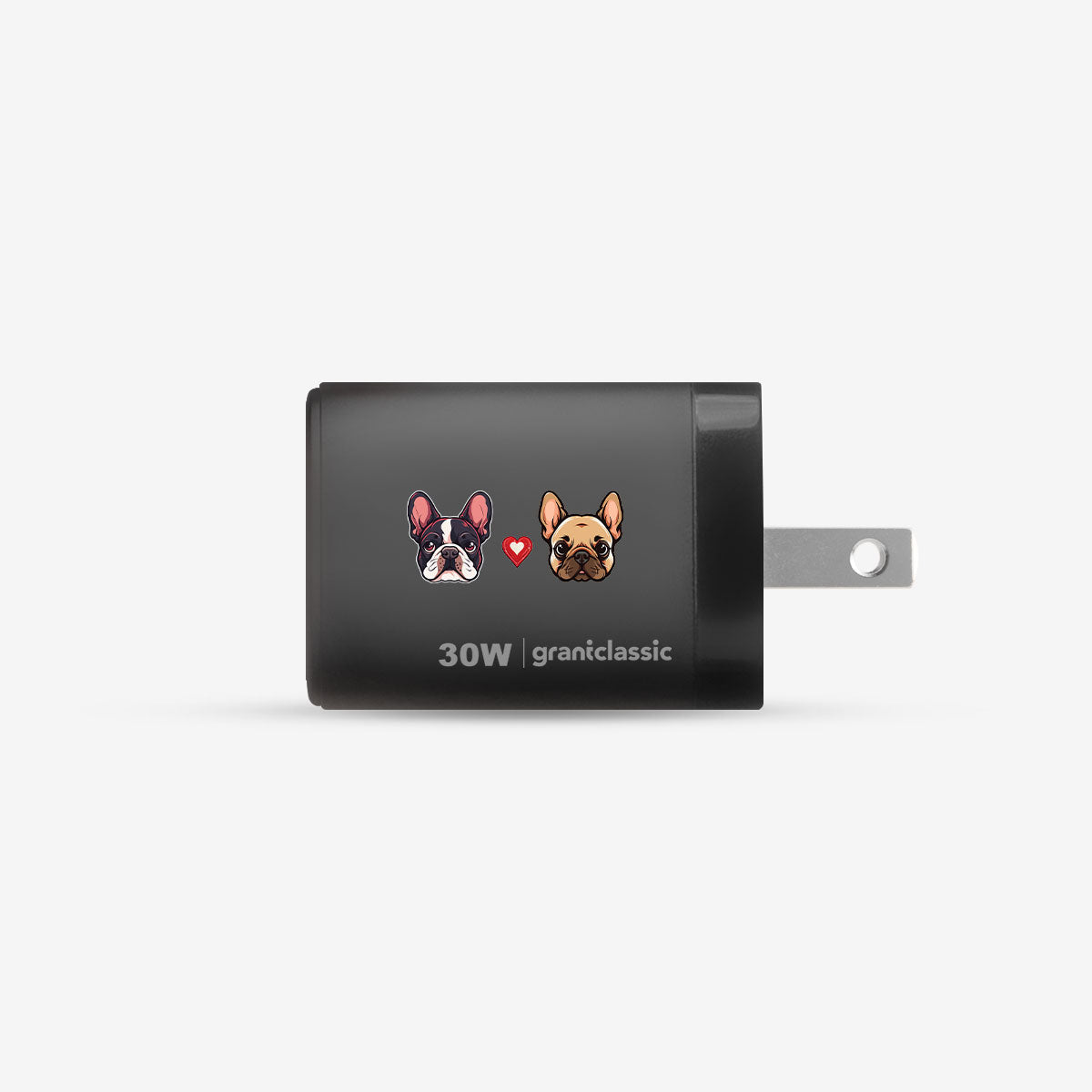 充滿快樂 ApexVolt PD30W GanUltra 設計款充電器 - 法鬥相親相愛 #APV00555