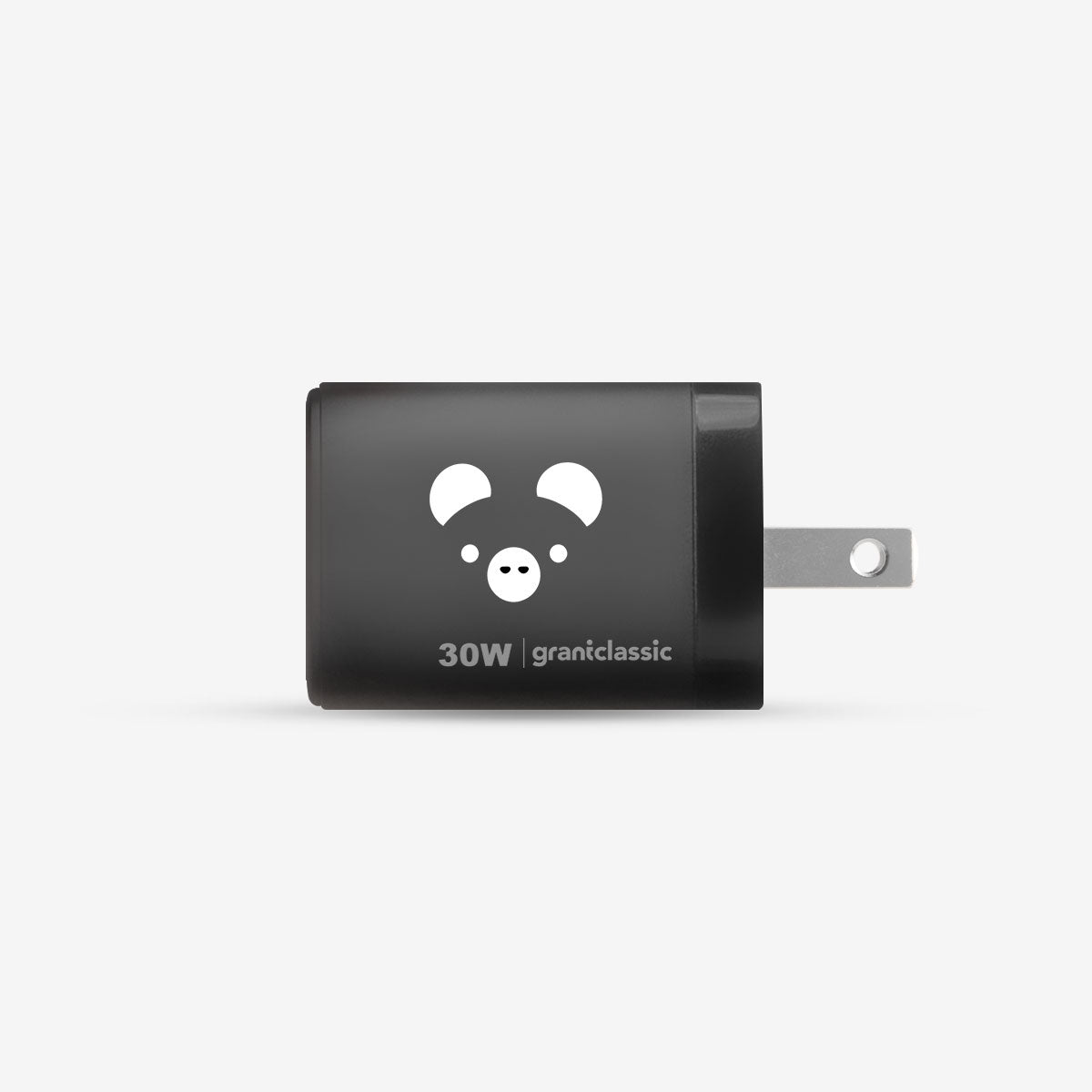 充滿快樂 ApexVolt PD30W GanUltra 設計款充電器 - 黑白小豬 #APV00553