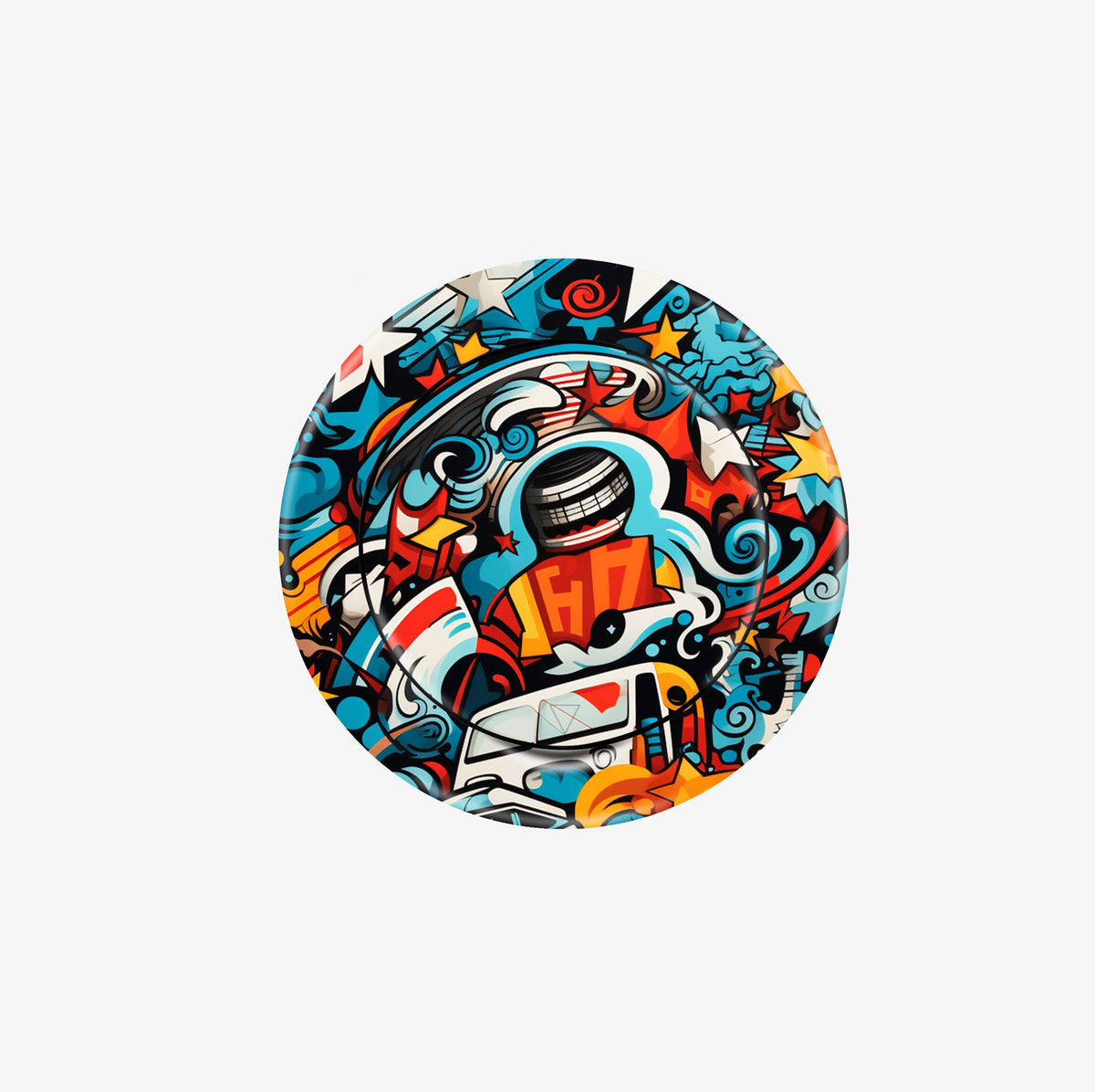 很好握 AirGrip Stand -超薄隱形指環支架-街頭塗鴉#AGS00226