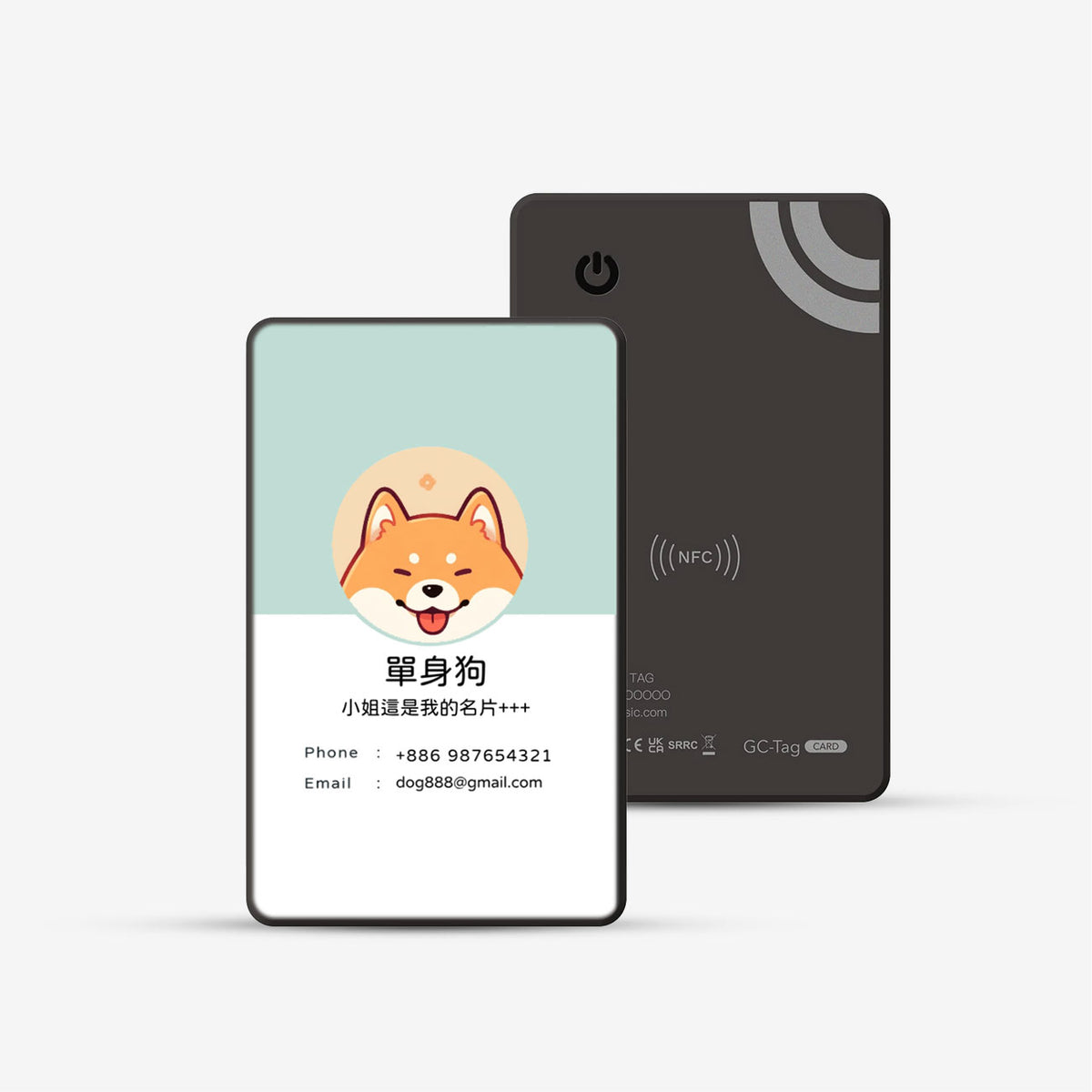 GC-Tag 找得到-卡片式客製化-識別證 #GCT00652 — 圖 3 | grantclassic