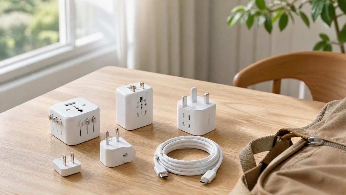 出國要帶轉接頭嗎？各國電壓、插座與充電器一次看懂