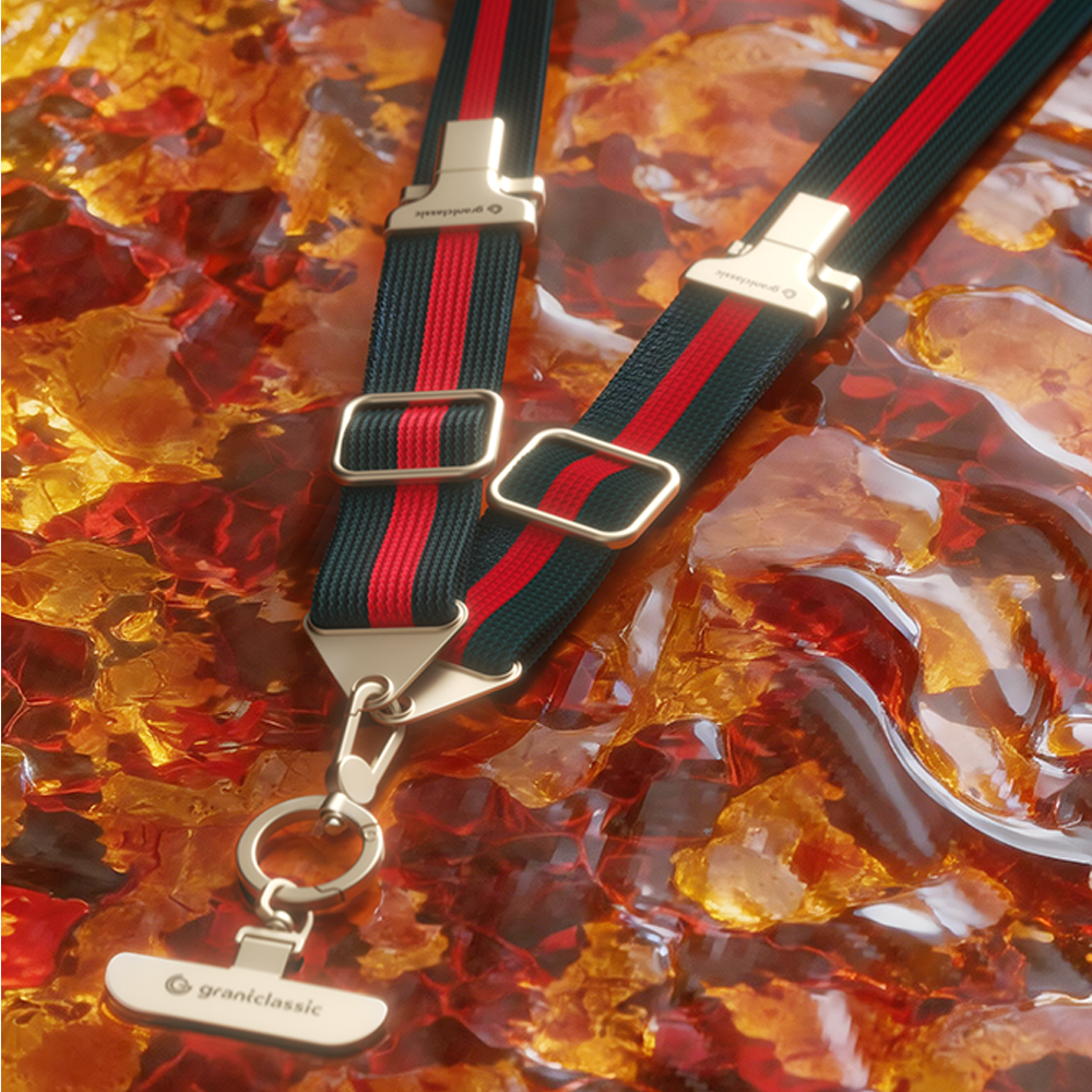 繩來運轉 Velvet Strap Pro Firenze  USB-C to USB-C 240W手機充電掛繩扁線15mm