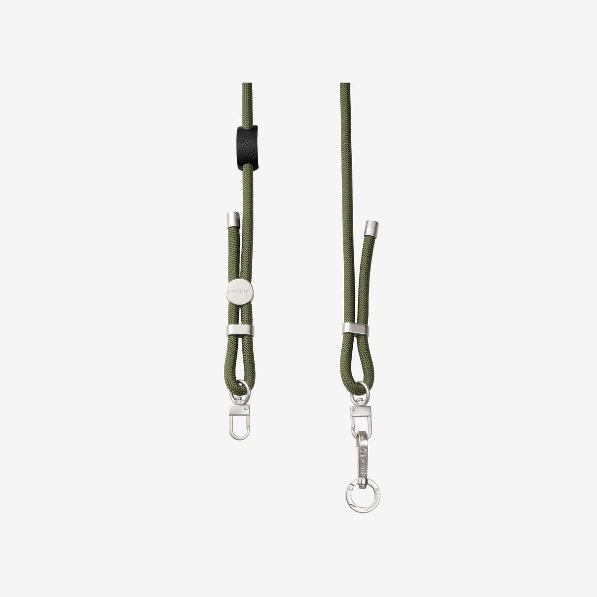 繩來運轉 Velvet Strap - 手機掛繩 - 軍綠色