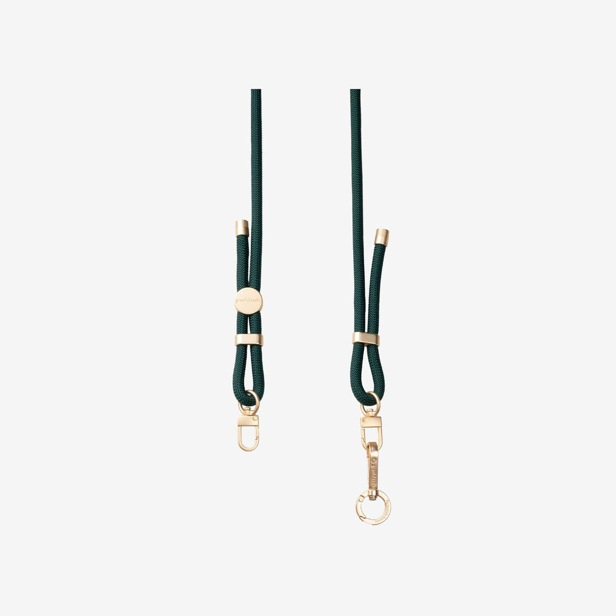 繩來運轉 Velvet Strap - 手機掛繩 - 墨綠色