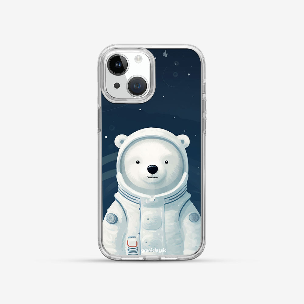 鈦堅強 Inficase 設計款手機殼 -太空小白熊 #CAS00402