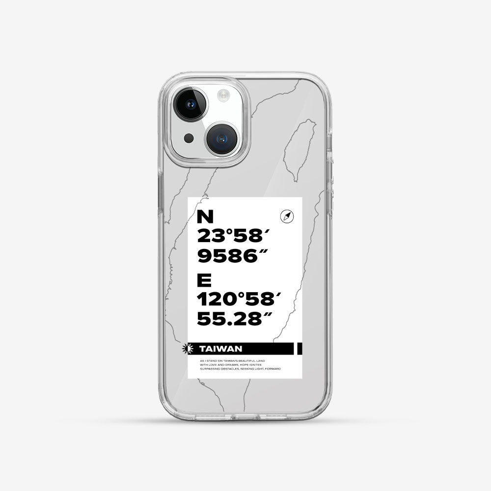 鈦堅強 Inficase 設計款手機殼 - 來自台灣-清澈透明 #CAS00585