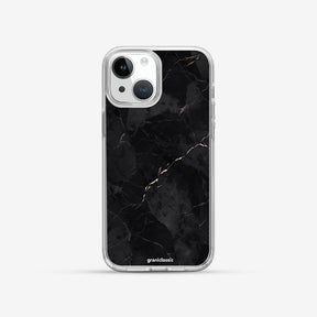 亮晶晶 Crystal 設計款手機殼 - 黑色大理石#CAS00086