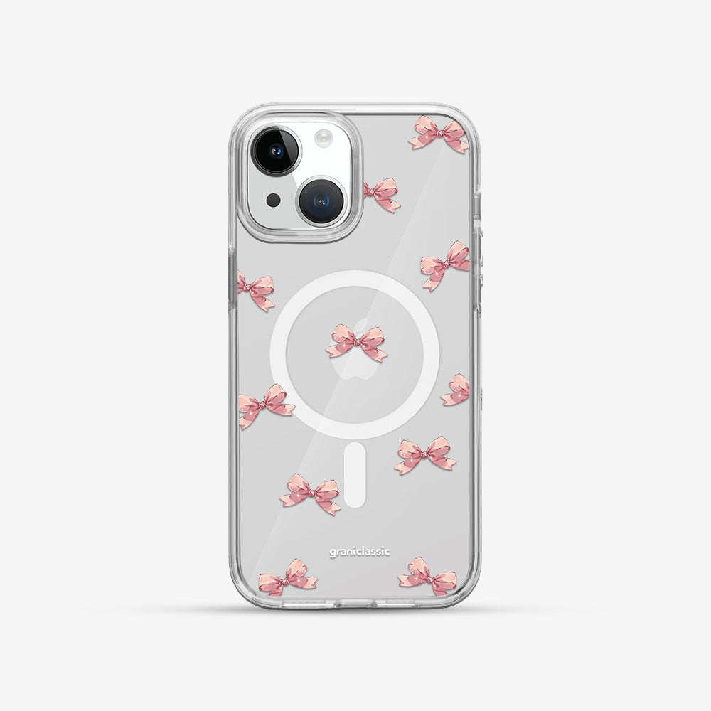 閃亮亮 PinkGleam 設計款手機殼 - 蝴蝶結cutepink #CAS00627