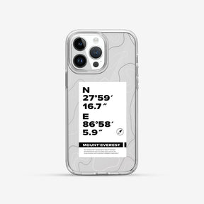 鈦堅強 Inficase 設計款手機殼 - 登上聖母峰－清澈透明 #CAS00582