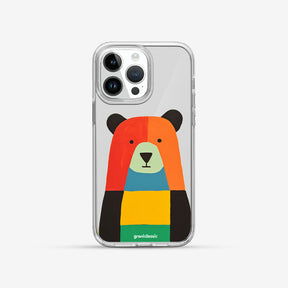 亮晶晶 Crystal 設計款手機殼 - 七色熊 #CAS00428