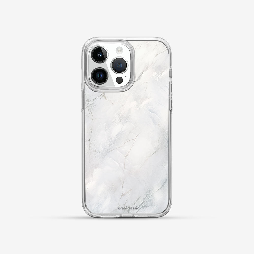 鈦堅強 Inficase 設計款手機殼 - 白色大理石#CAS00175