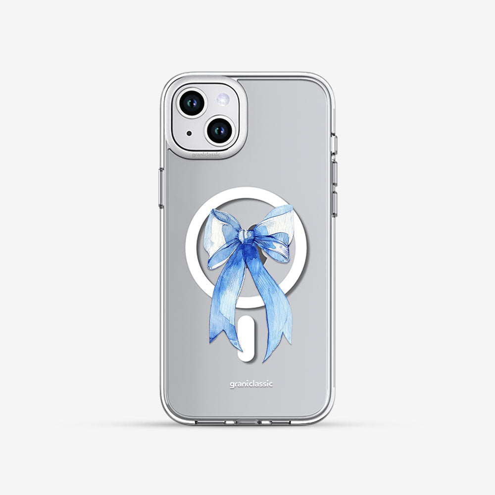 閃亮亮 PinkGleam 設計款手機殼 設計款手機殼 - 蝴蝶結blue #CAS00626