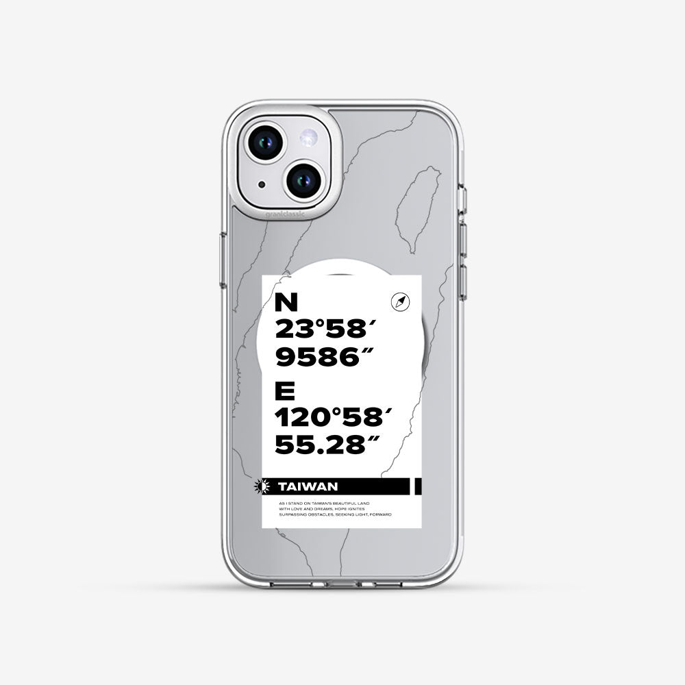 鈦堅強 Inficase 設計款手機殼 - 來自台灣-清澈透明 #CAS00585