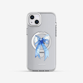 鈦堅強 Inficase 設計款手機殼 設計款手機殼 - 蝴蝶結blue #CAS00626