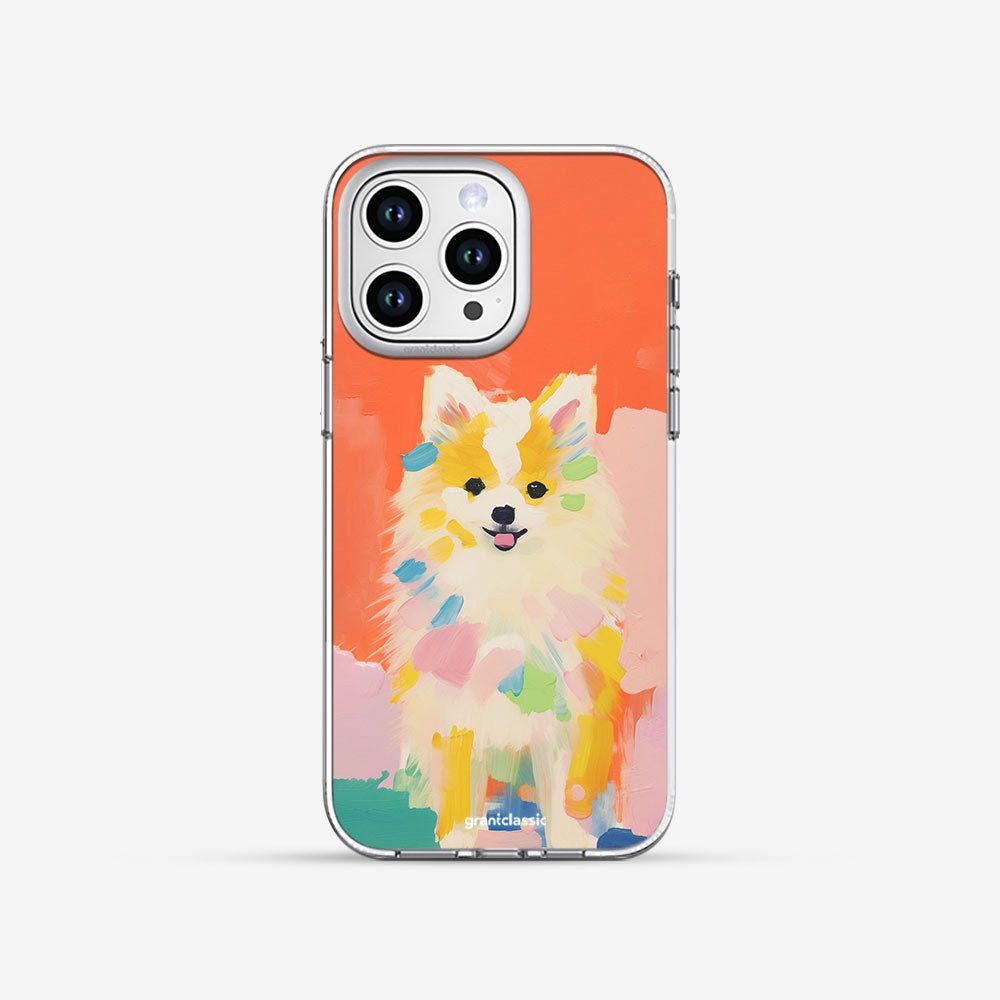鈦堅強 Inficase 設計款手機殼 - 博美犬的畫像#CAS00432