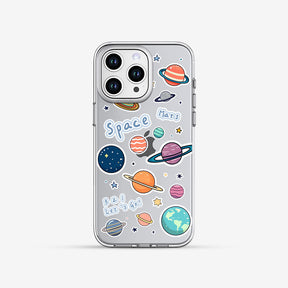 亮晶晶 Crystal 設計款手機殼 - Space x Mars Colors #CAS00497