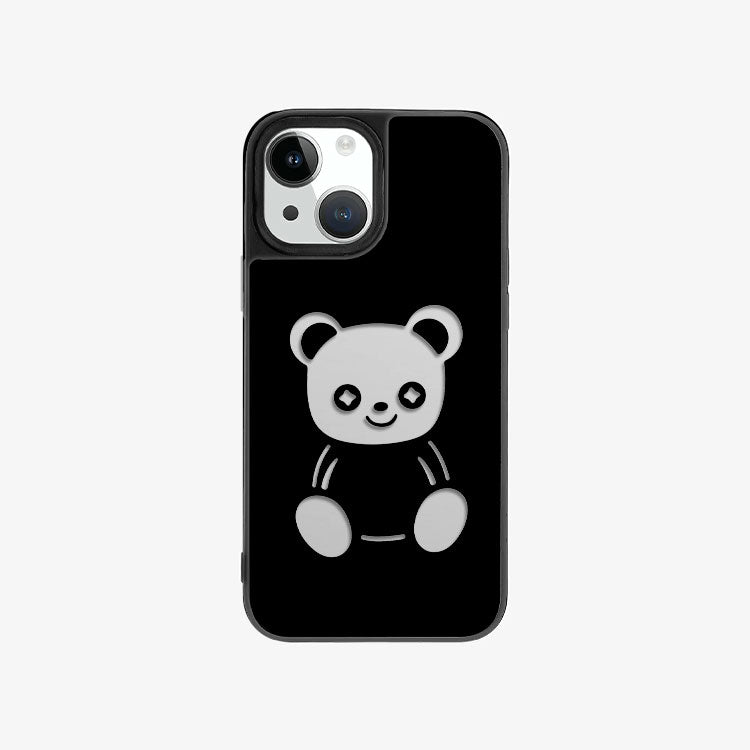 LuxeGlint-鏡情享受 客製化鏡面手機殼-我的專屬泰迪熊 #Lux00467