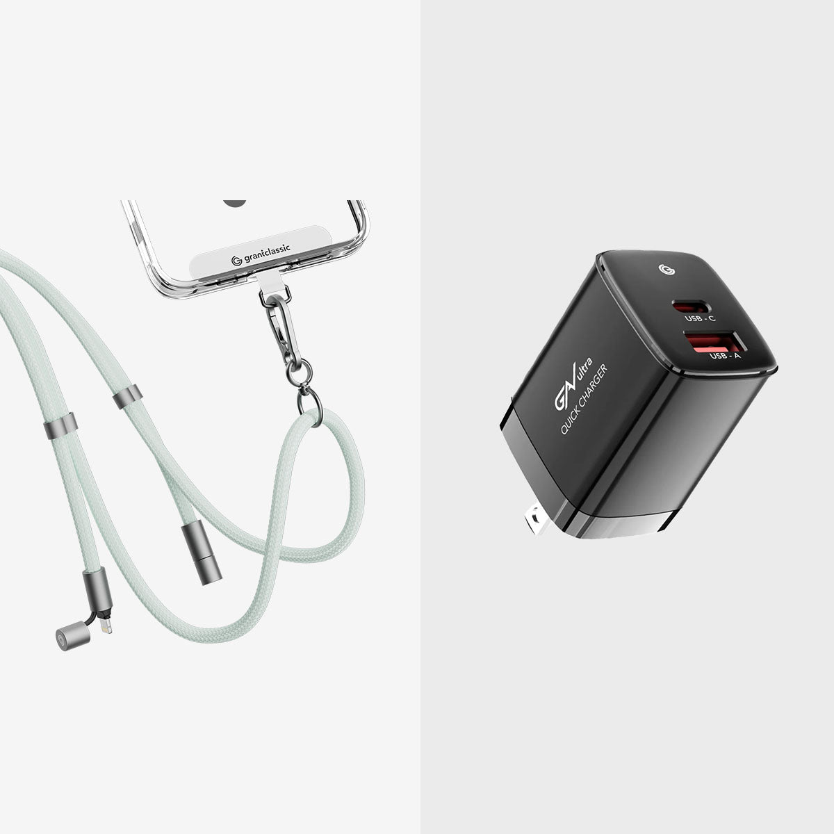 【電力滿滿組】掛繩充電線 +  30W 充電器