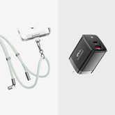 【電力滿滿組】掛繩充電線 +  30W 充電器