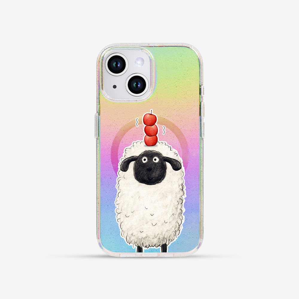 閃亮亮 PinkGleam 設計款手機殼 -蘋果與綿羊 #CAS00478