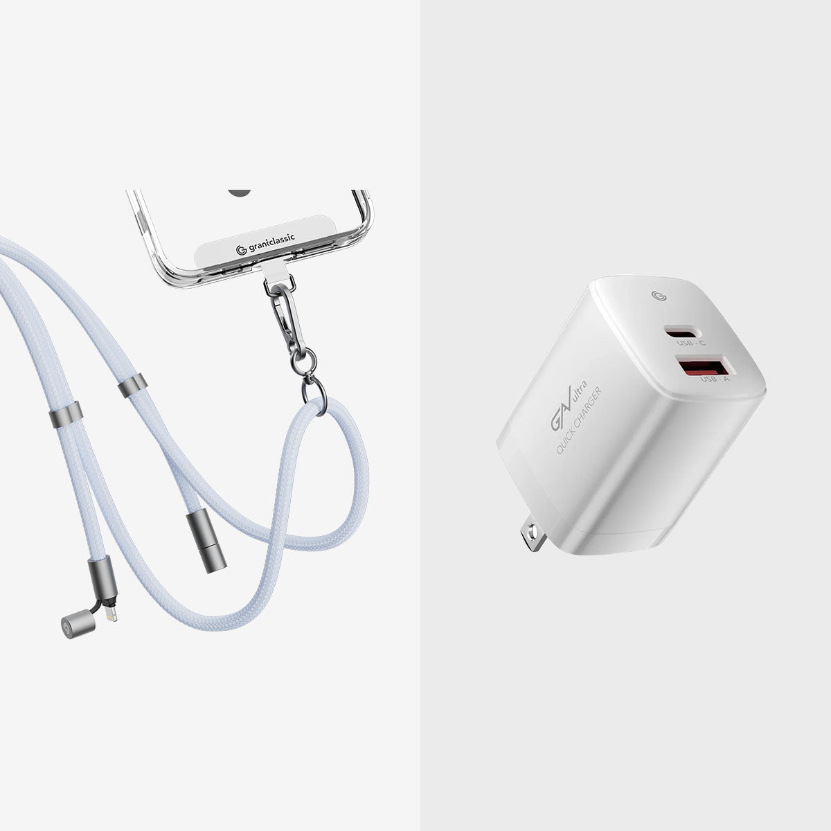 【電力滿滿組】掛繩充電線 +  30W 充電器