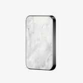 穩如鈦山 TITANSHIELD 防爆固態行動電源-白色大理石質感白
