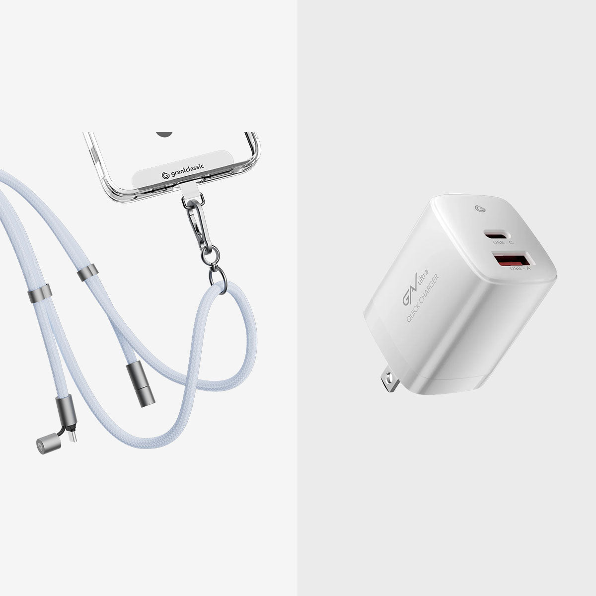 【電力滿滿組】掛繩充電線 +  30W 充電器