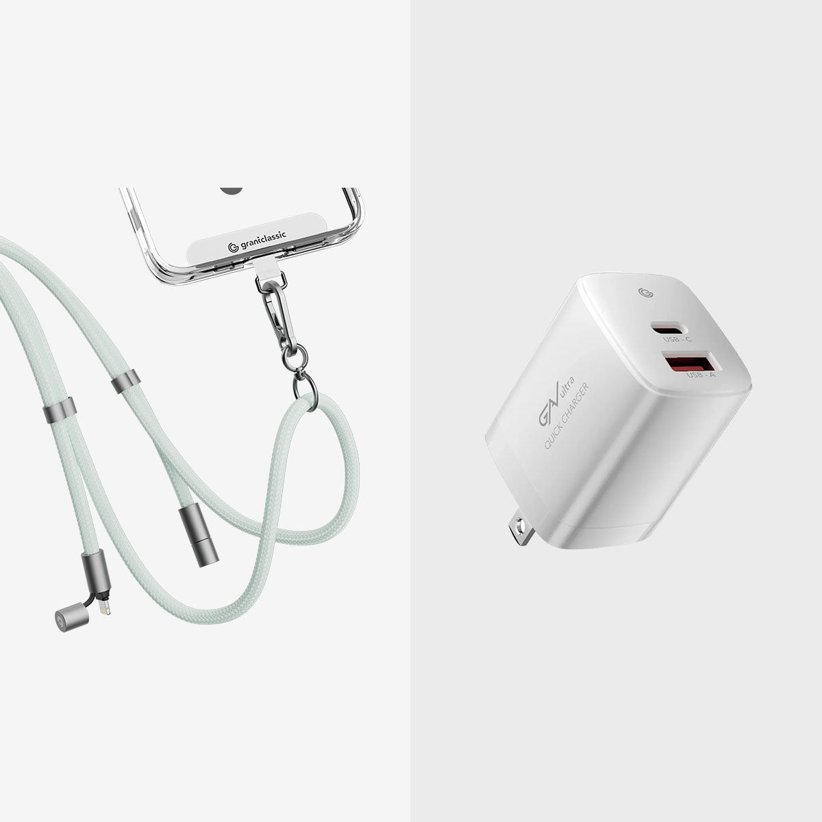 【電力滿滿組】掛繩充電線 +  30W 充電器