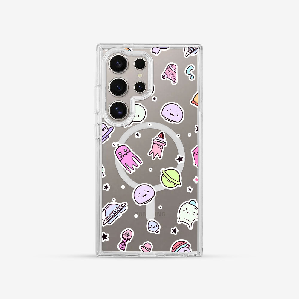 閃亮亮 PinkGleam 設計款手機殼 - 怪怪星球#CAS00095