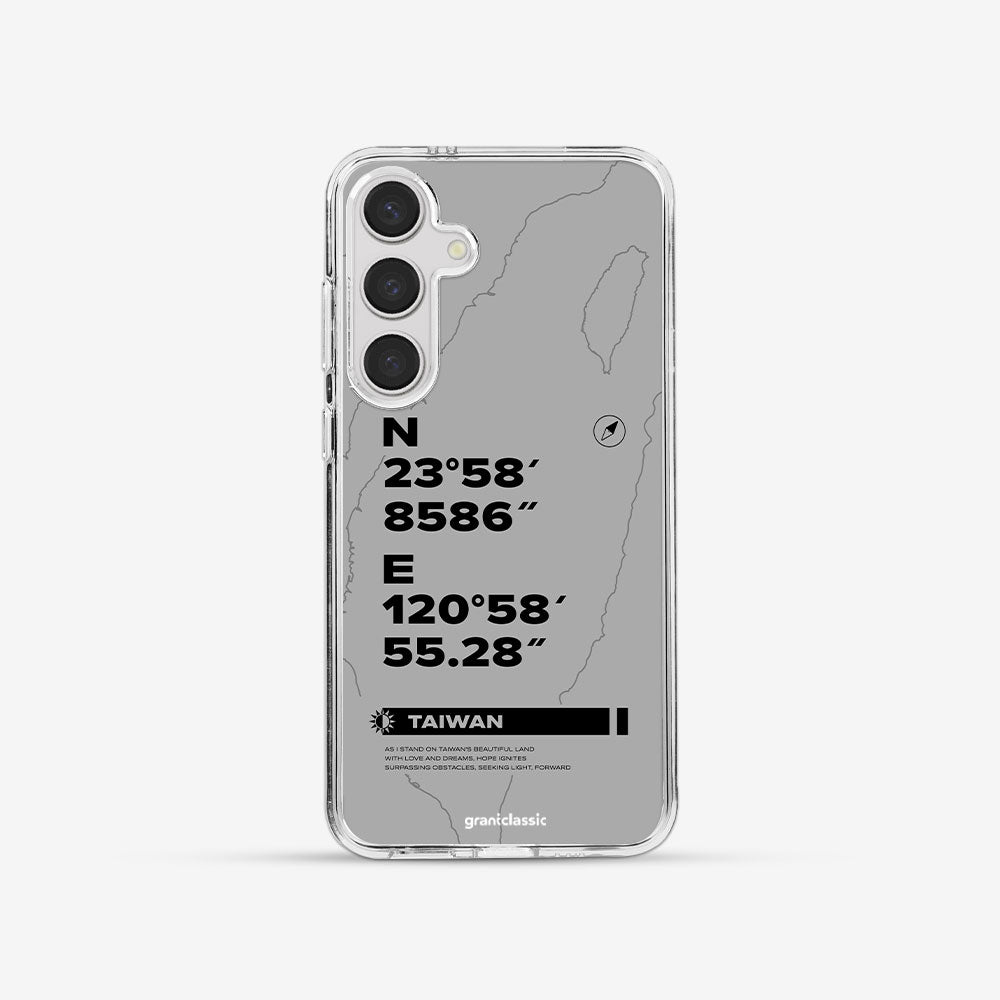 Galaxy S24 Ultra 亮晶晶-Crystal 設計款手機殼 - 來自台灣-深度灰#CAS00586
