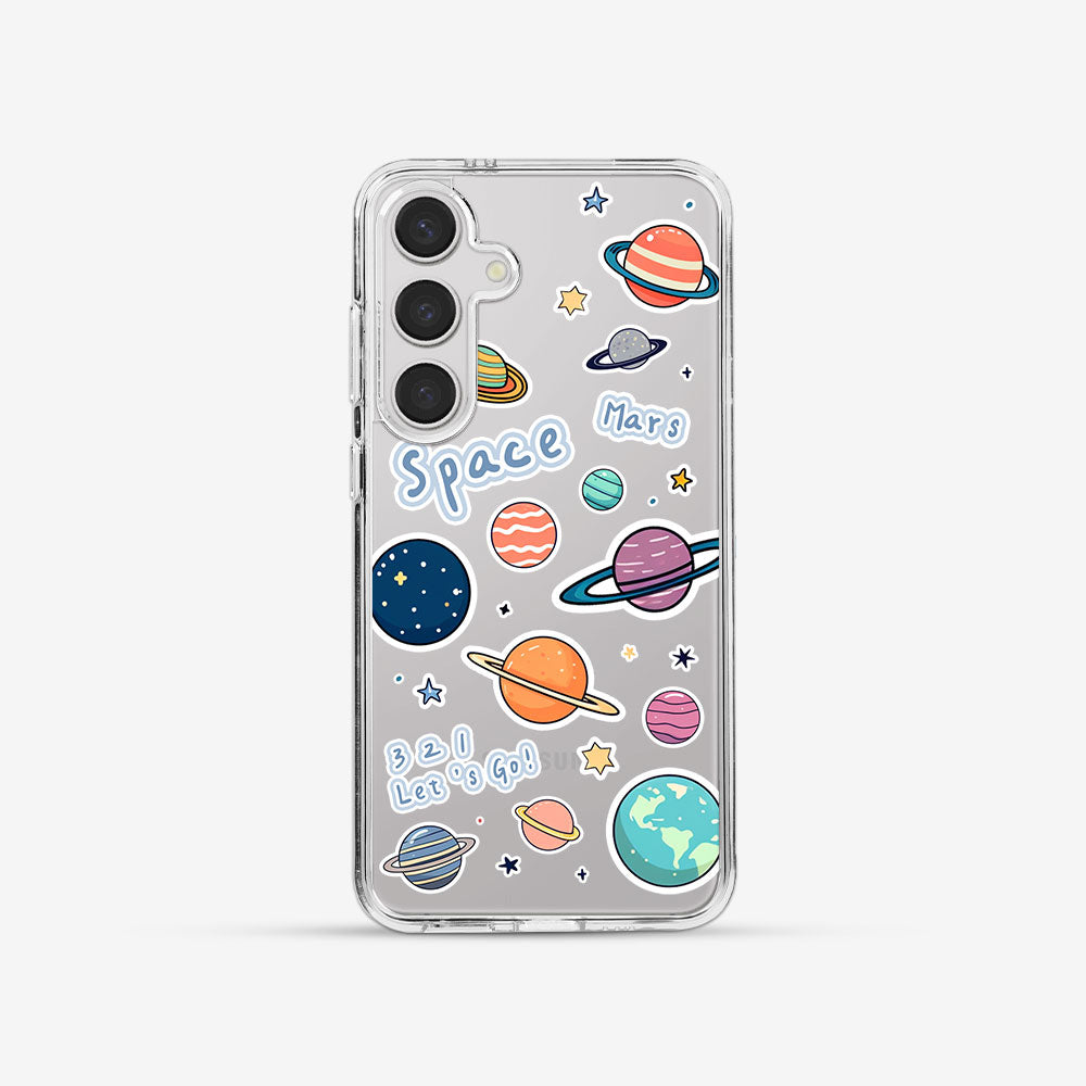 鈦堅強 Inficase 設計款手機殼 - Space x Mars Colors#CAS00497