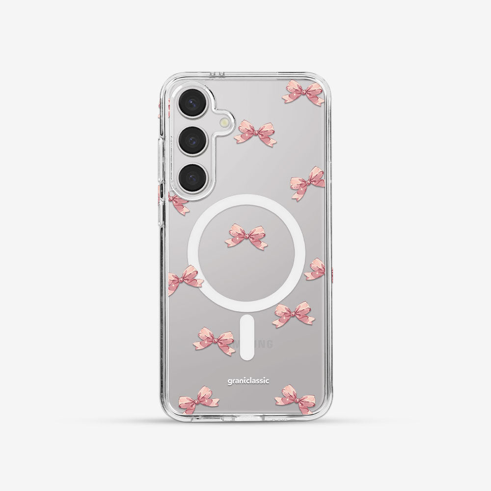 閃亮亮 PinkGleam 設計款手機殼 - 蝴蝶結cutepink #CAS00627