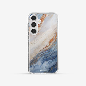 Galaxy S24 亮晶晶-Crystal 設計款手機殼 - 沙石與海 #CAS00483